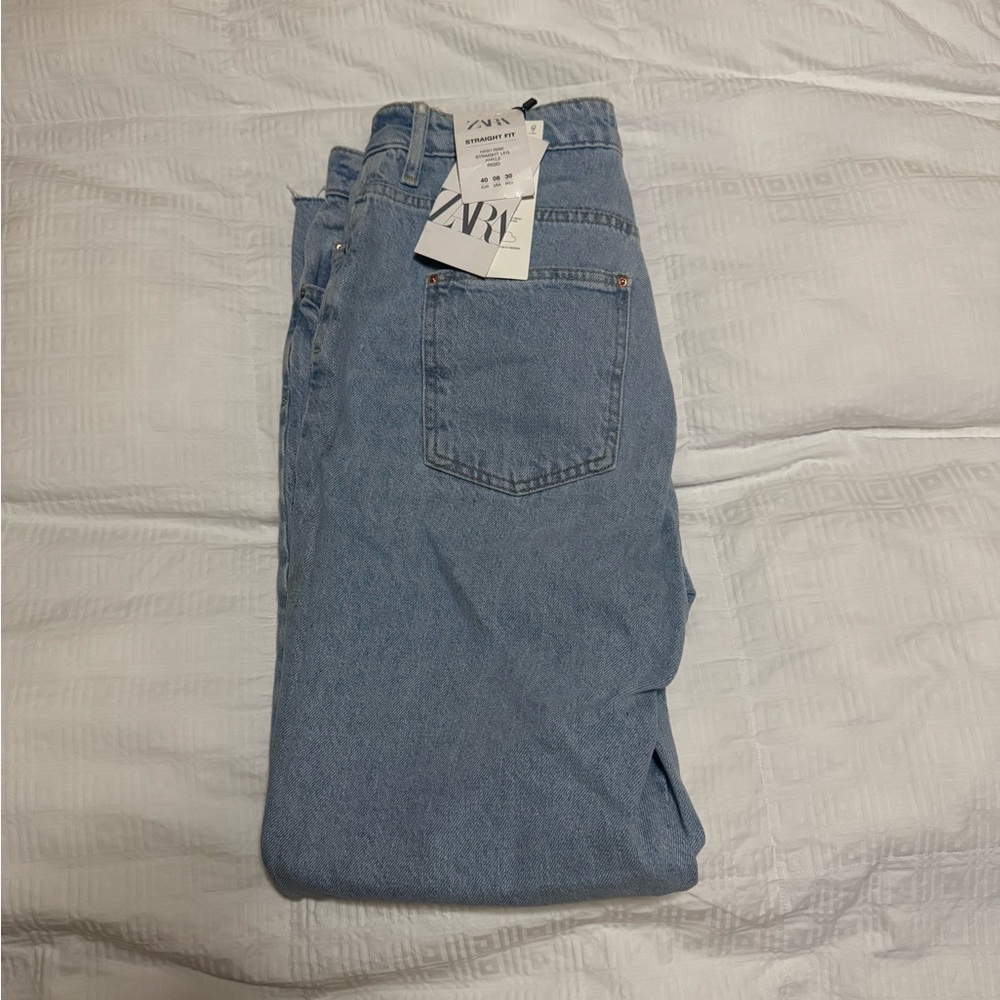 Zara Straight Fit Jeans Brand New